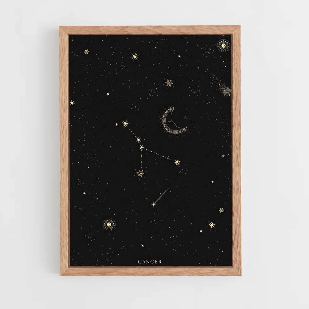 Poster Constellation du Cancer – affiche Constellations (vue 4)