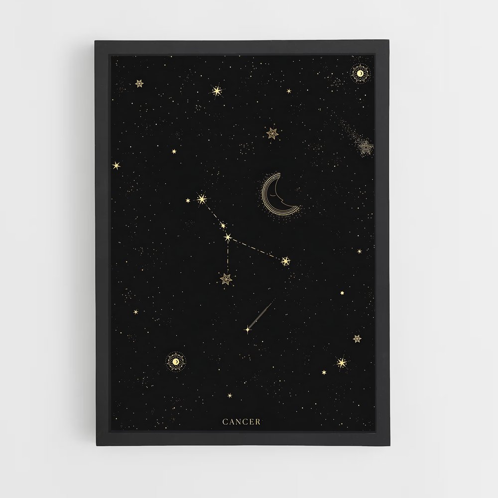Poster Constellation du Cancer – affiche Constellations (vue 2)
