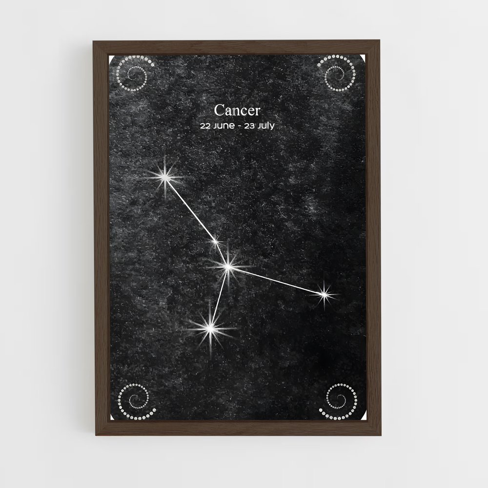 Poster L'Ombre du Cancer – affiche Constellations (vue 5)