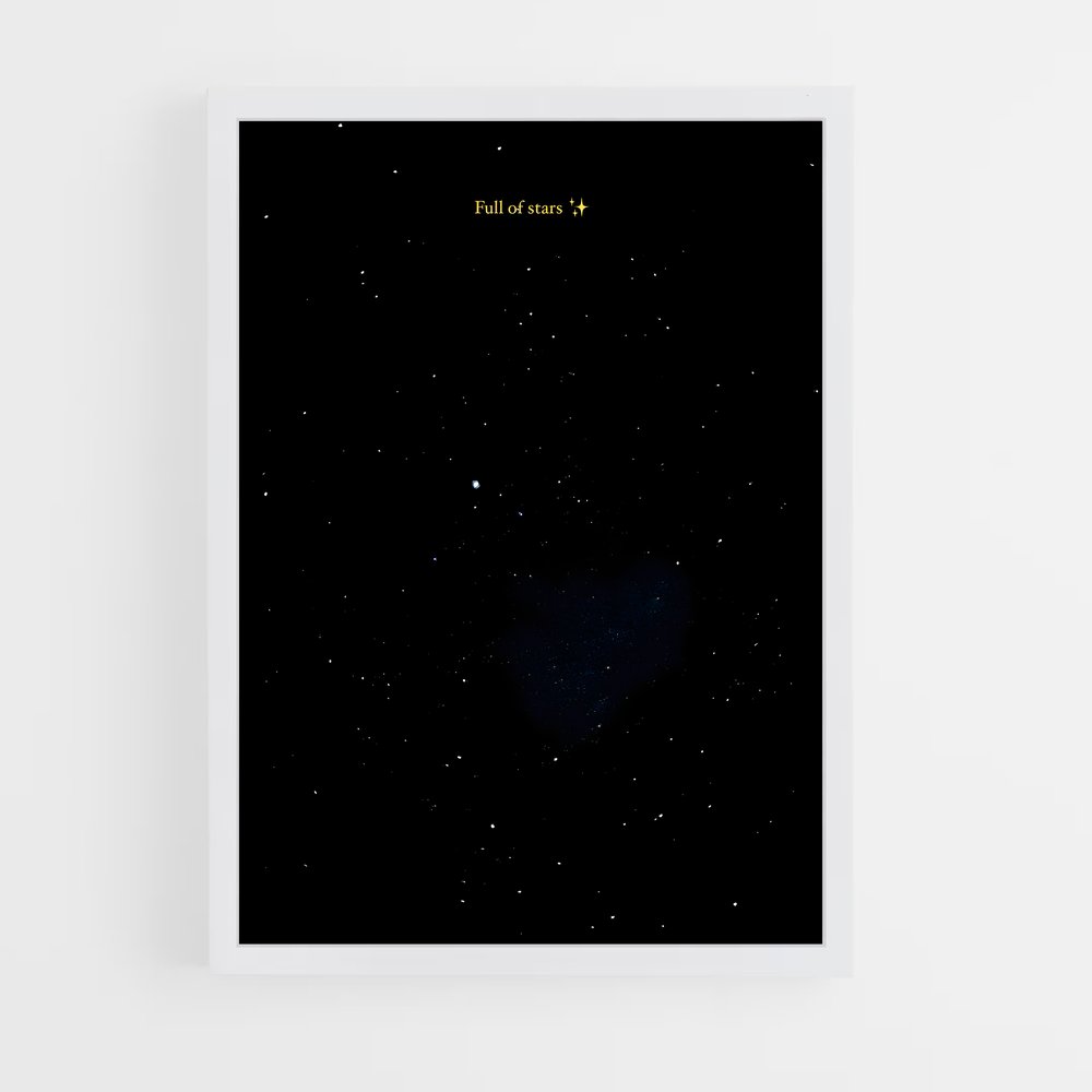 Poster Canopus Éblouissant – affiche Étoiles (vue 3)