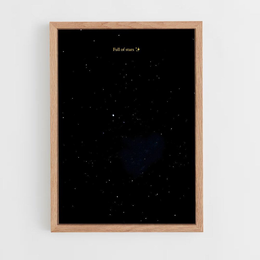 Poster Canopus Éblouissant – affiche Étoiles (vue 4)