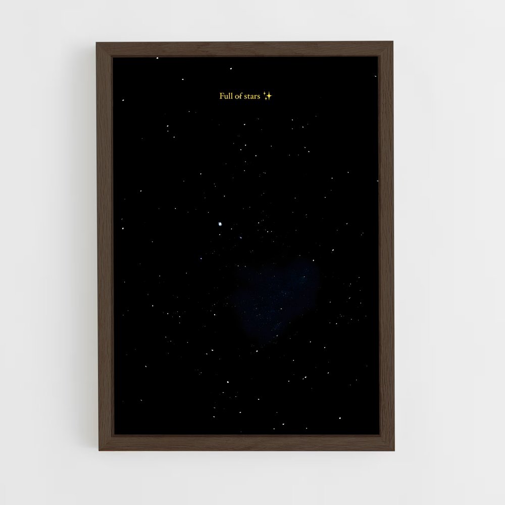 Poster Canopus Éblouissant – affiche Étoiles (vue 5)