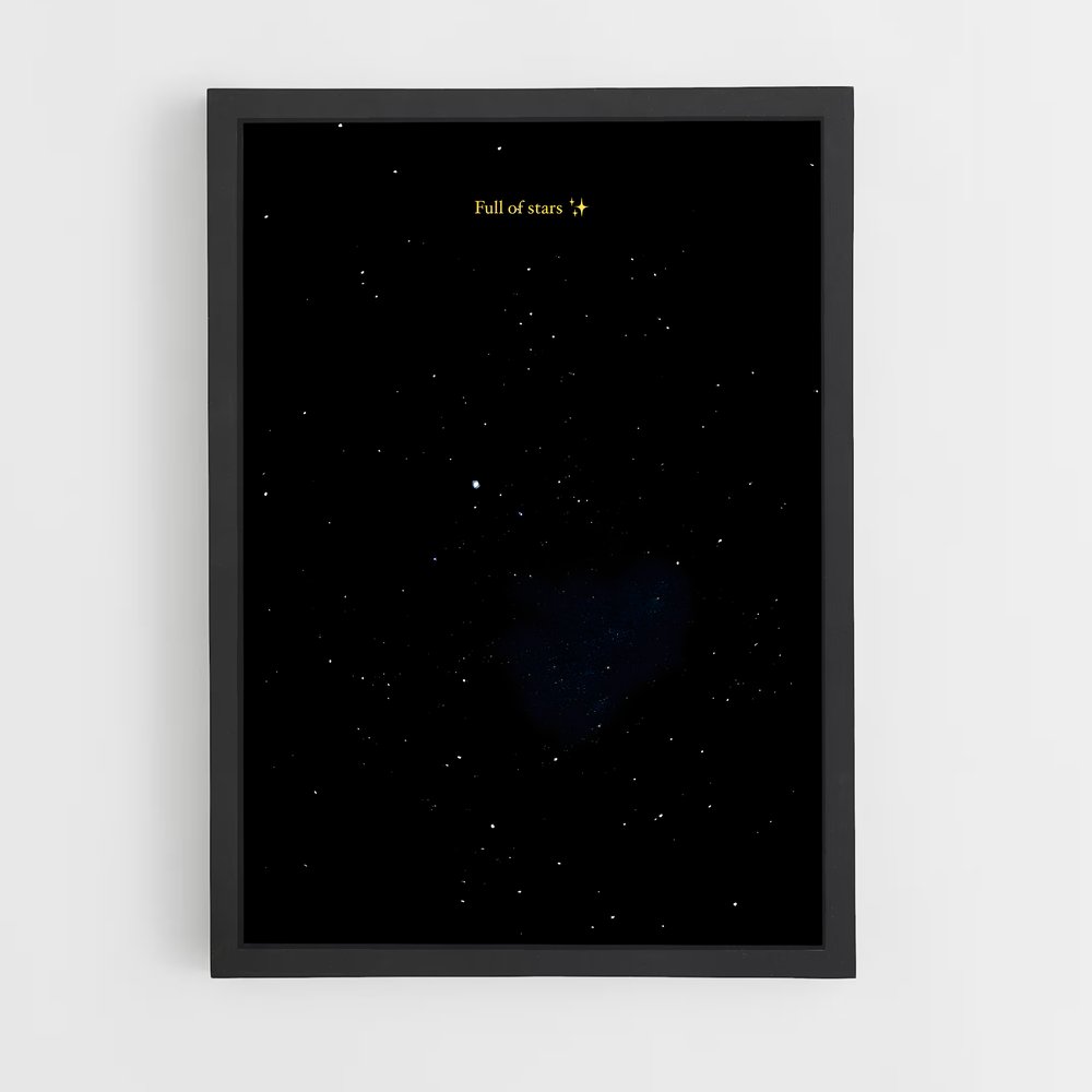 Poster Canopus Éblouissant – affiche Étoiles (vue 2)