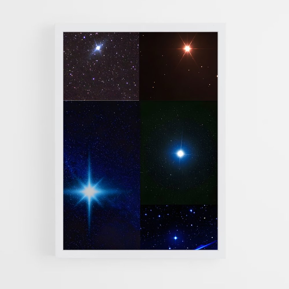 Poster splendide Canopus – affiche Étoiles (vue 3)