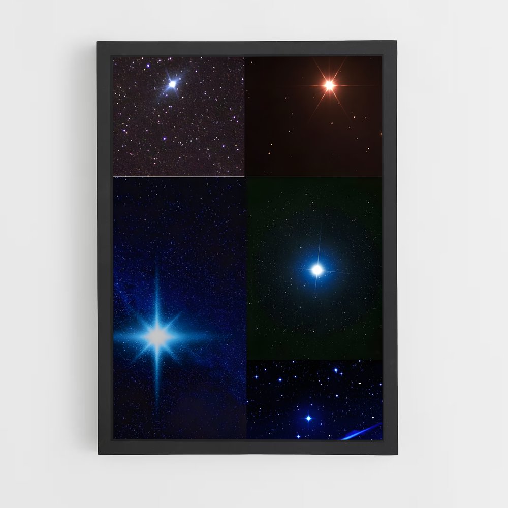 Poster splendide Canopus – affiche Étoiles (vue 2)