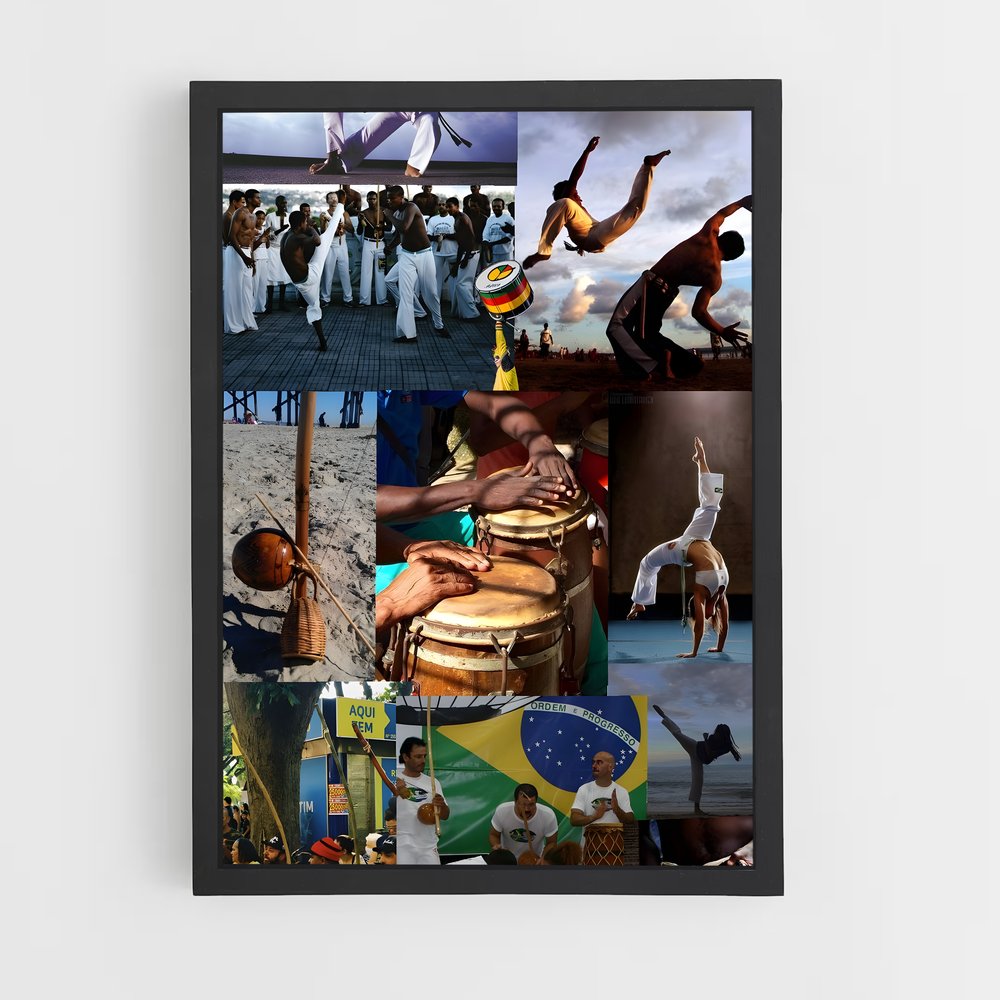 Poster Capoeira en Mouvement (vue 2)
