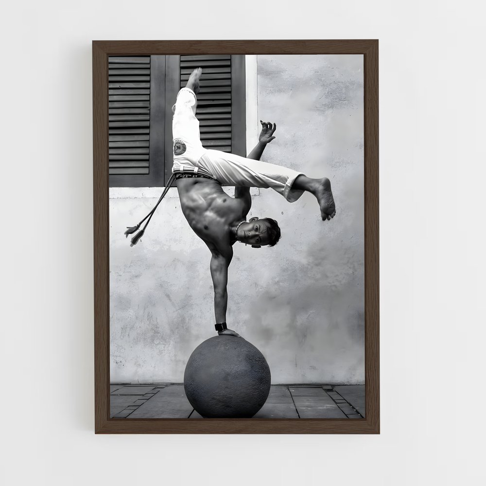Poster Équilibre Acrobatique – affiche Capoeira (vue 5)