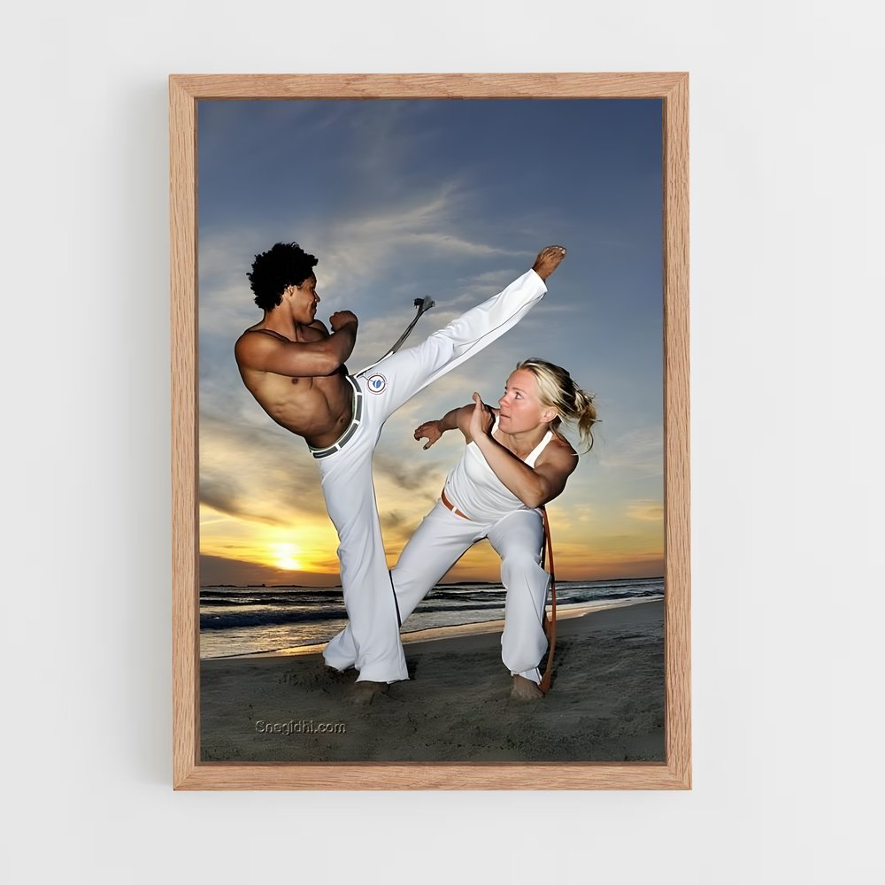Poster Danse des Maîtres – affiche Capoeira (vue 4)