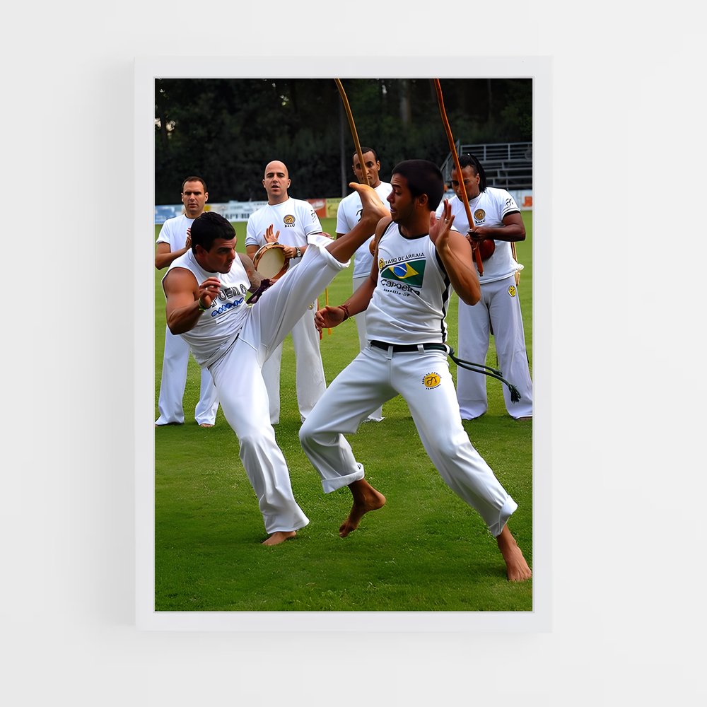 Poster Danse des Guerriers – affiche Capoeira (vue 3)