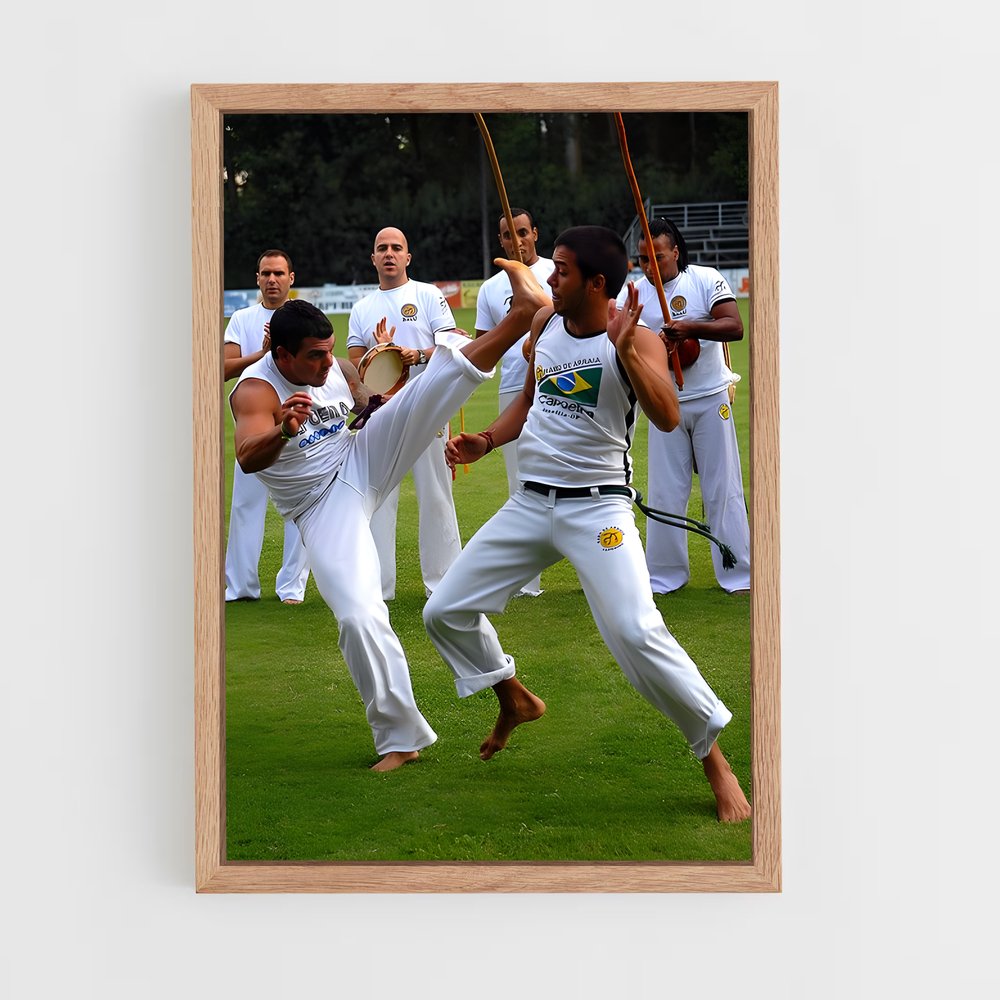 Poster Danse des Guerriers – affiche Capoeira (vue 4)