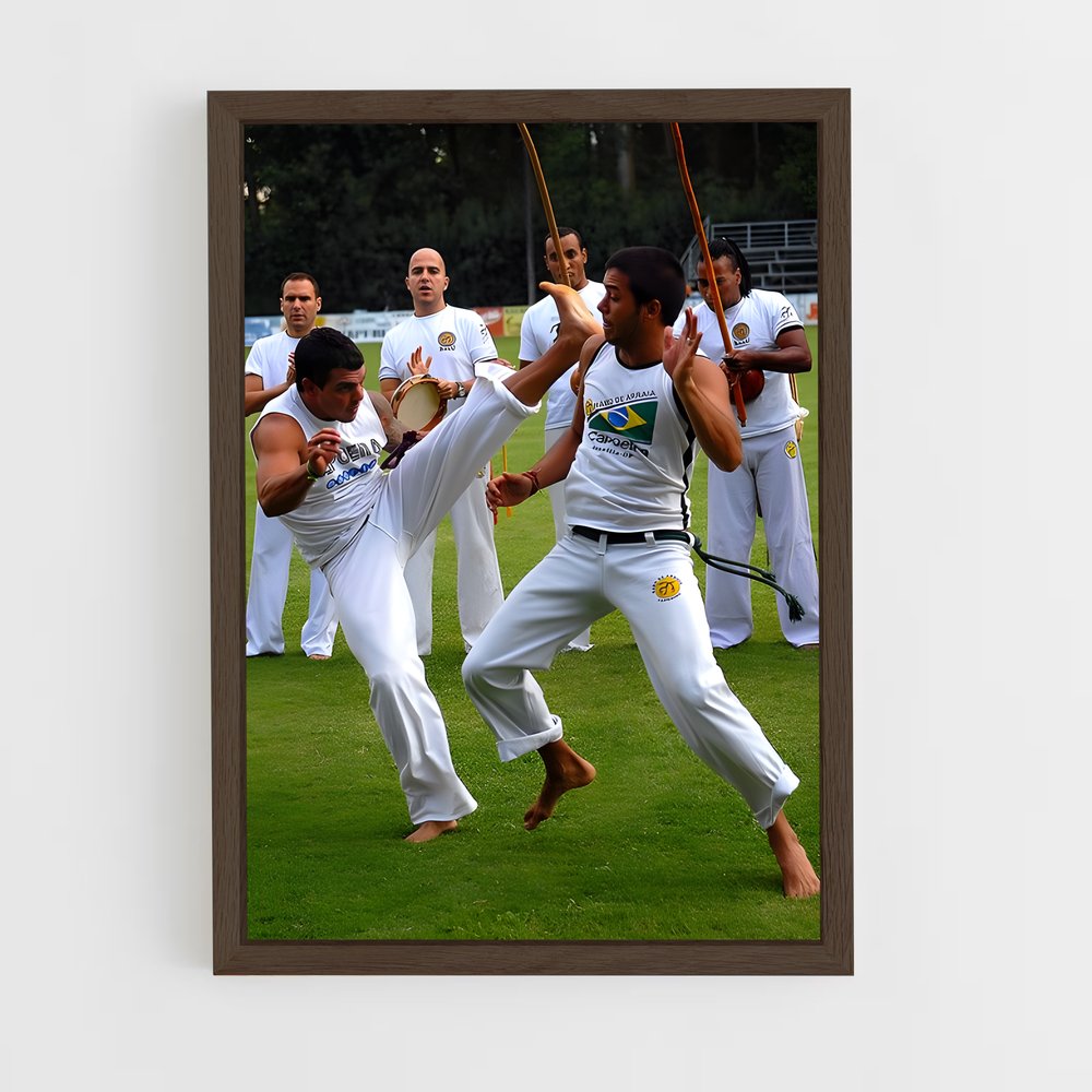 Poster Danse des Guerriers – affiche Capoeira (vue 5)