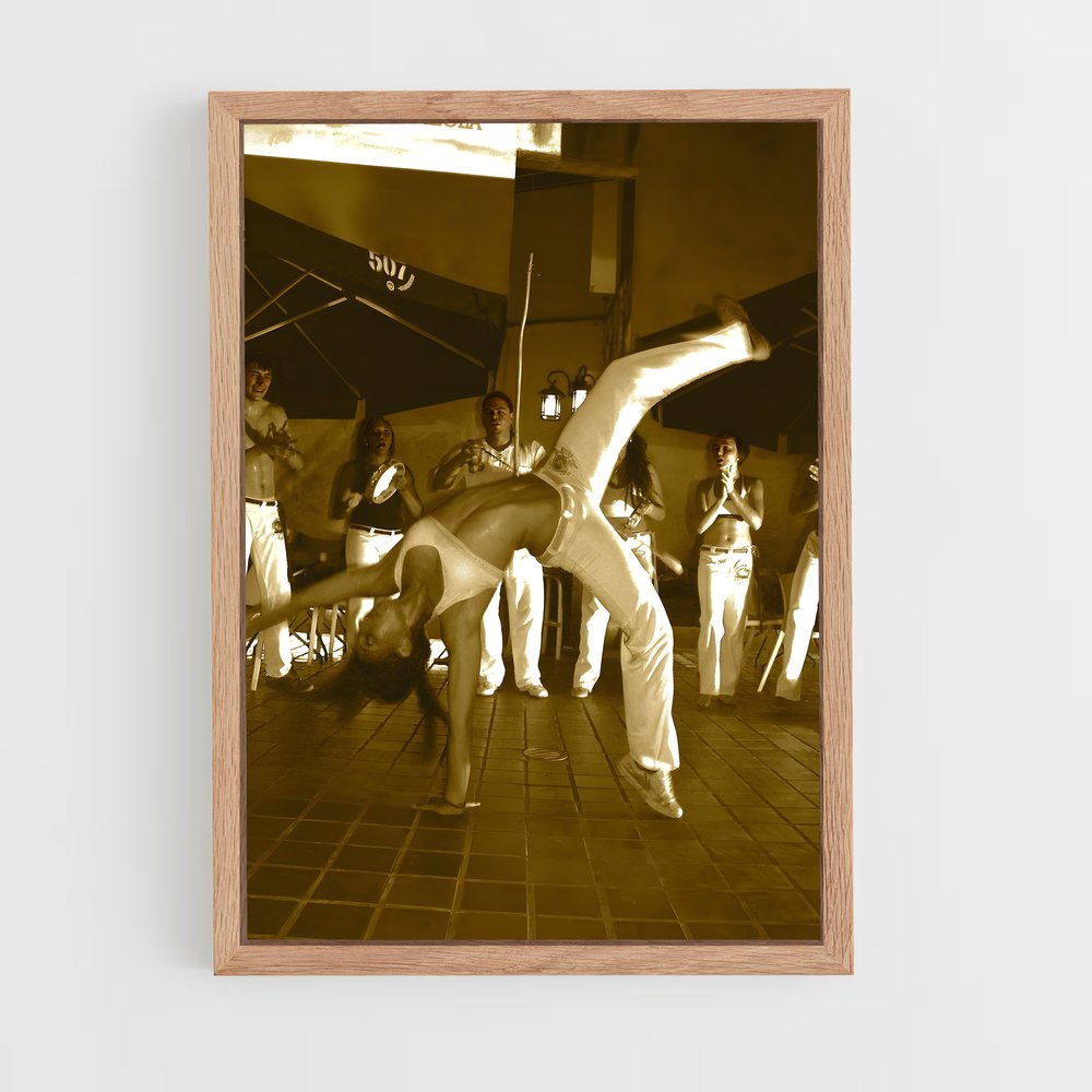 Poster Danse de Rua – affiche Capoeira (vue 4)