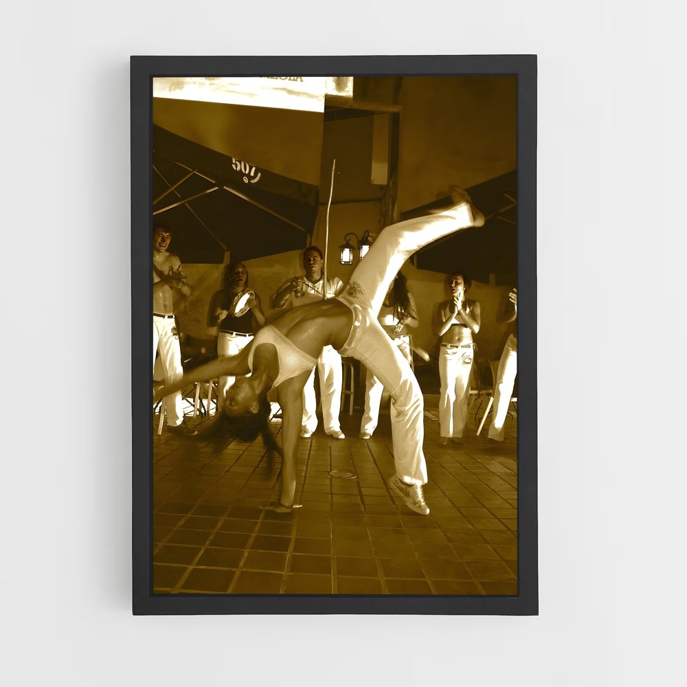 Poster Danse de Rua – affiche Capoeira (vue 2)