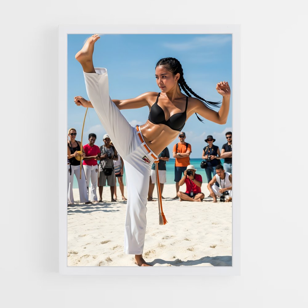 Poster Capoeira Brésilienne (vue 3)