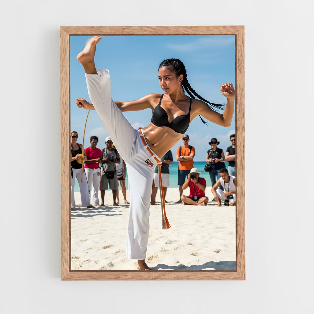 Poster Capoeira Brésilienne (vue 4)