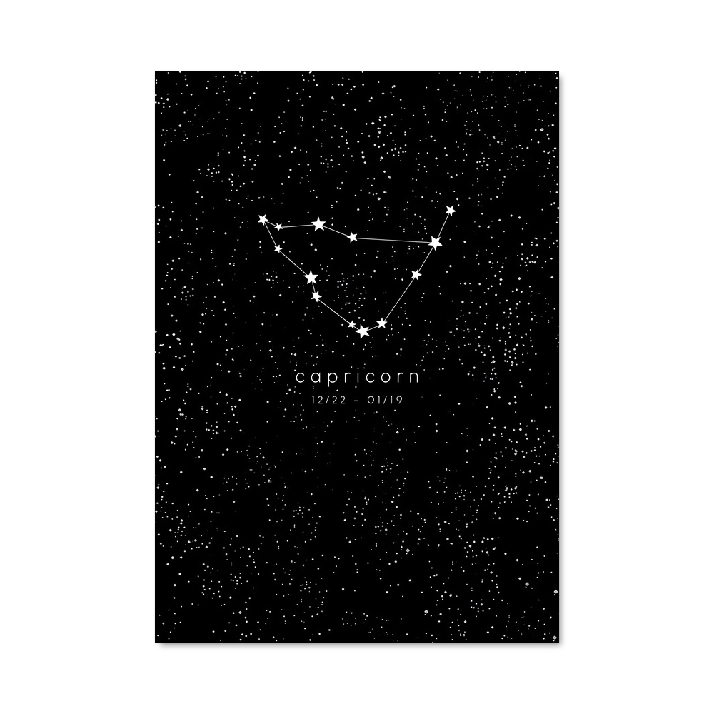 Poster Capricorne Éblouissant