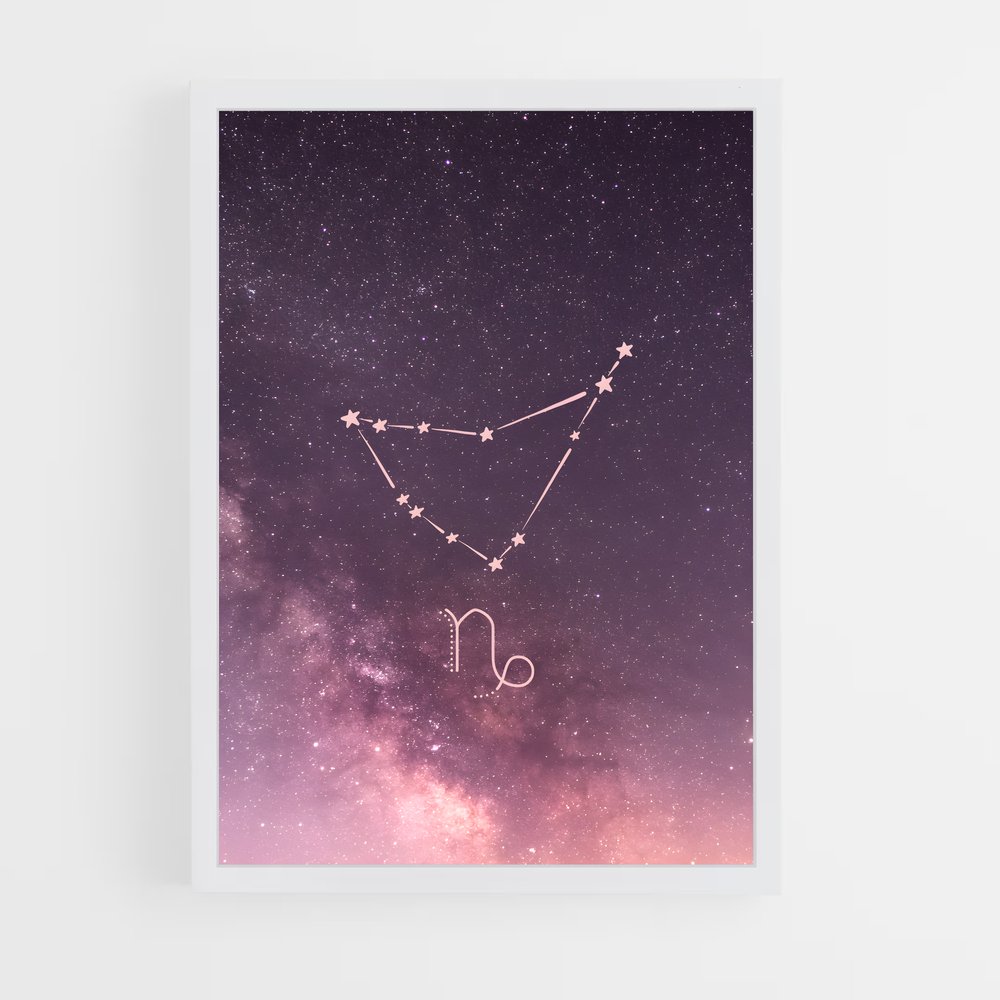 Poster Étoiles de Capricorne – affiche Constellations (vue 3)