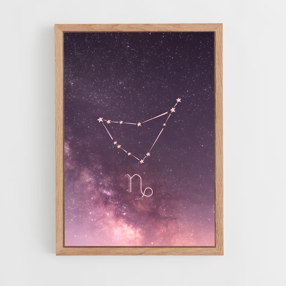 Poster Étoiles de Capricorne – affiche Constellations (vue 4)