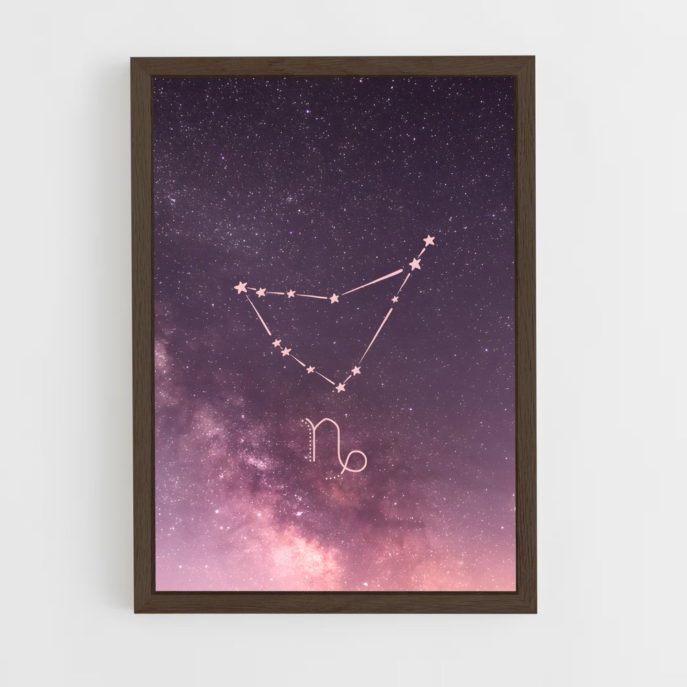 Poster Étoiles de Capricorne – affiche Constellations (vue 5)
