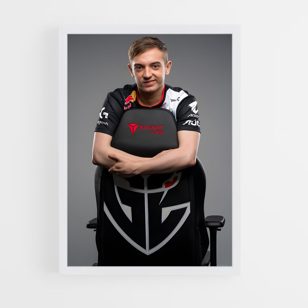 Poster Caps contemplation – affiche Esports (vue 3)