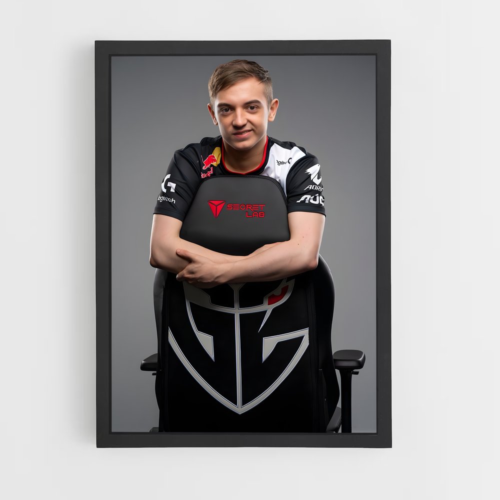 Poster Caps contemplation – affiche Esports (vue 2)