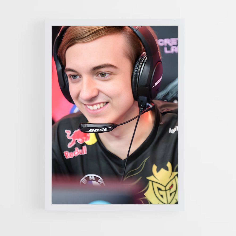 Poster Vibes Sonores – affiche Esports (vue 3)