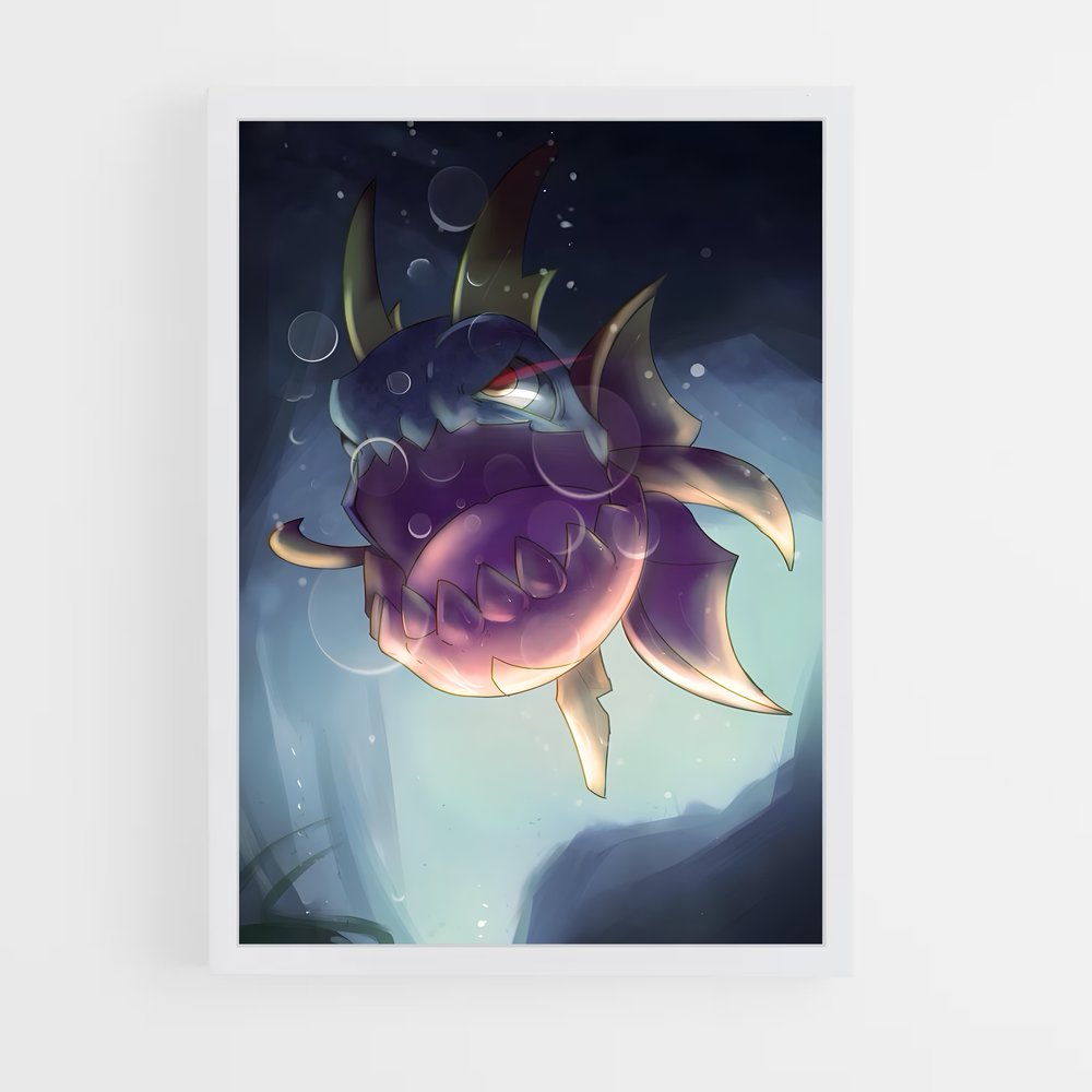 Poster Carvanha Fun – affiche Pokemon (vue 3)