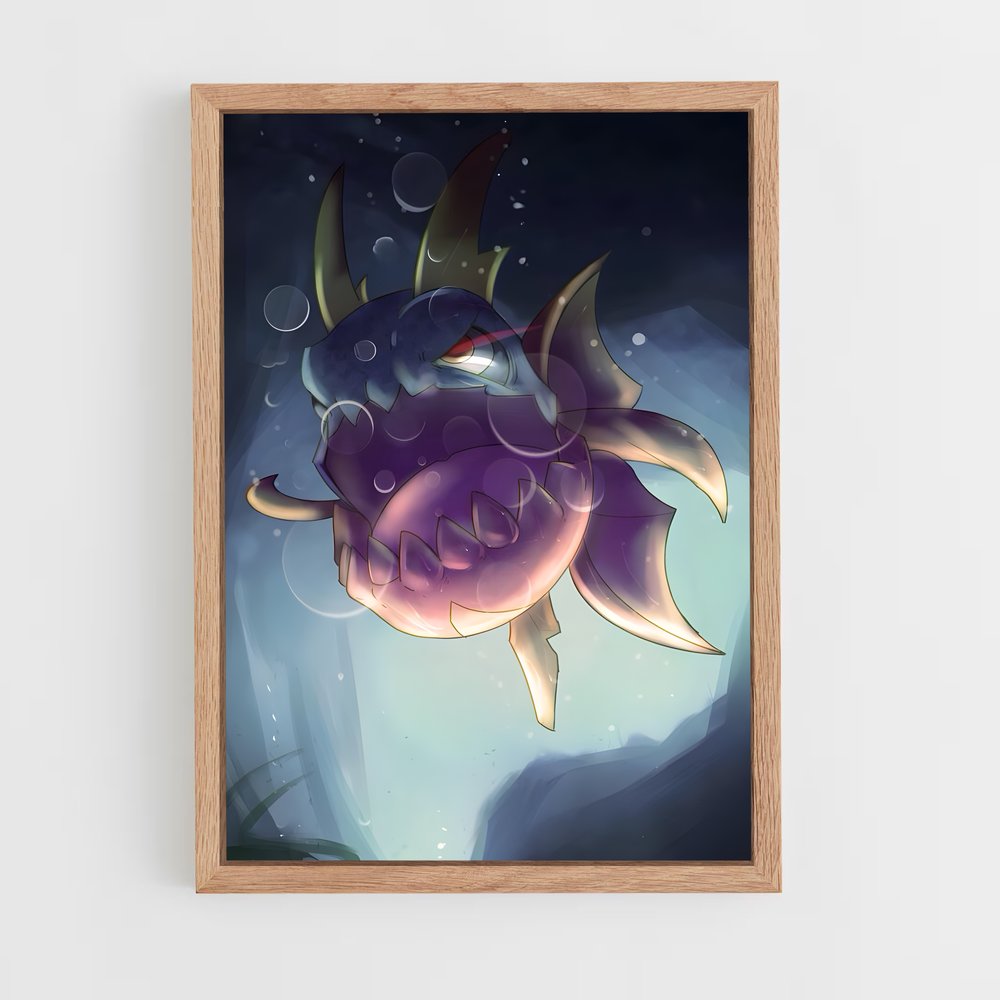 Poster Carvanha Fun – affiche Pokemon (vue 4)