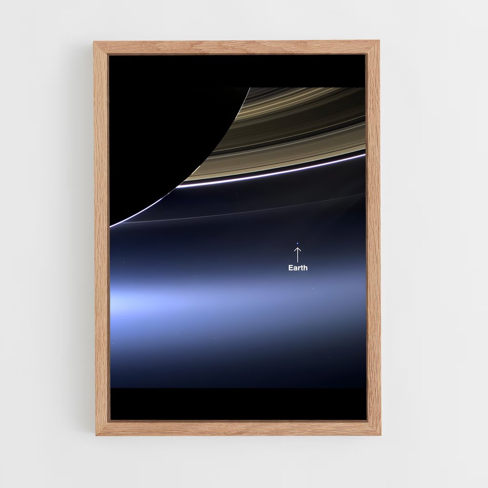 Poster La Lune de Saturne – affiche Missions spatiales (vue 4)