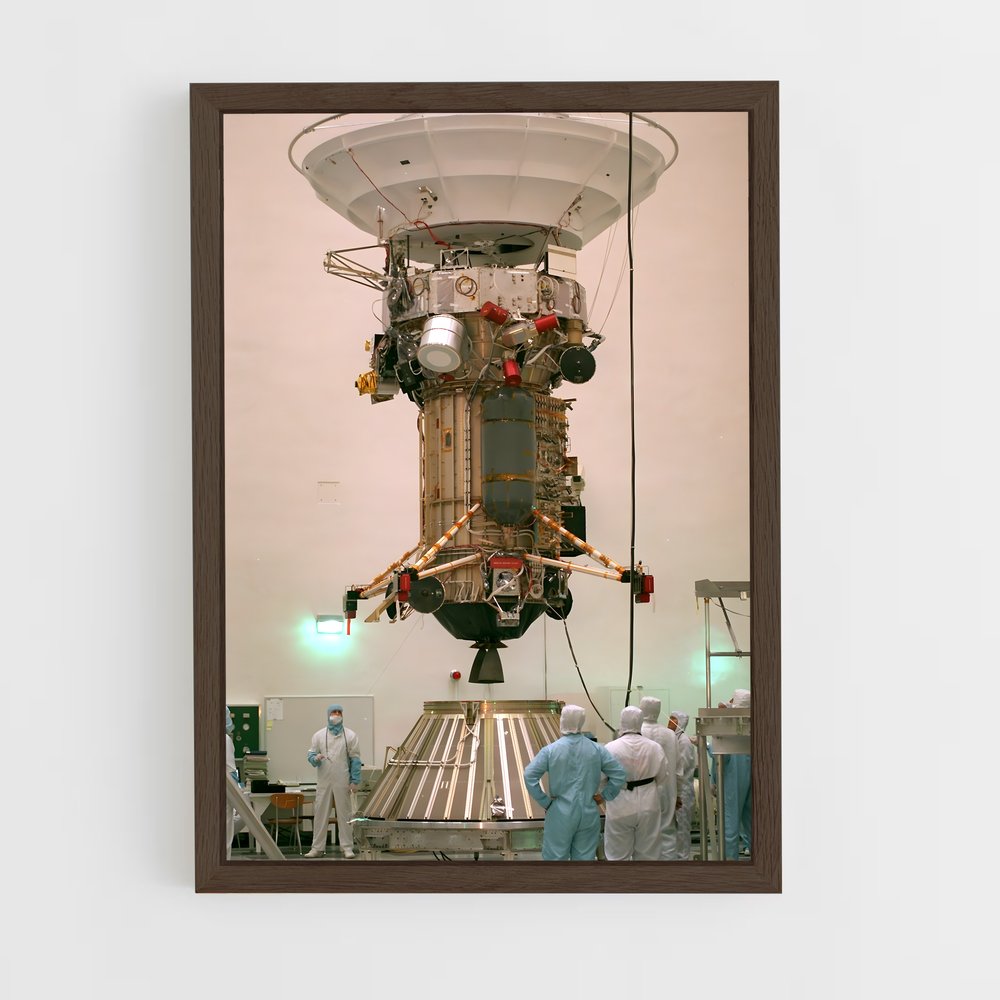 Poster somptueux Cassini – affiche Missions spatiales (vue 5)