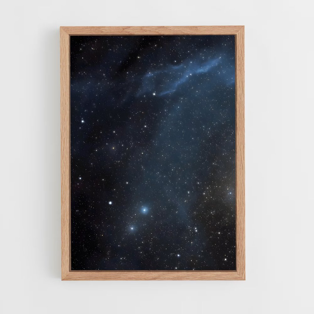 Poster Voie Lactée Étoilée – affiche Constellations (vue 4)
