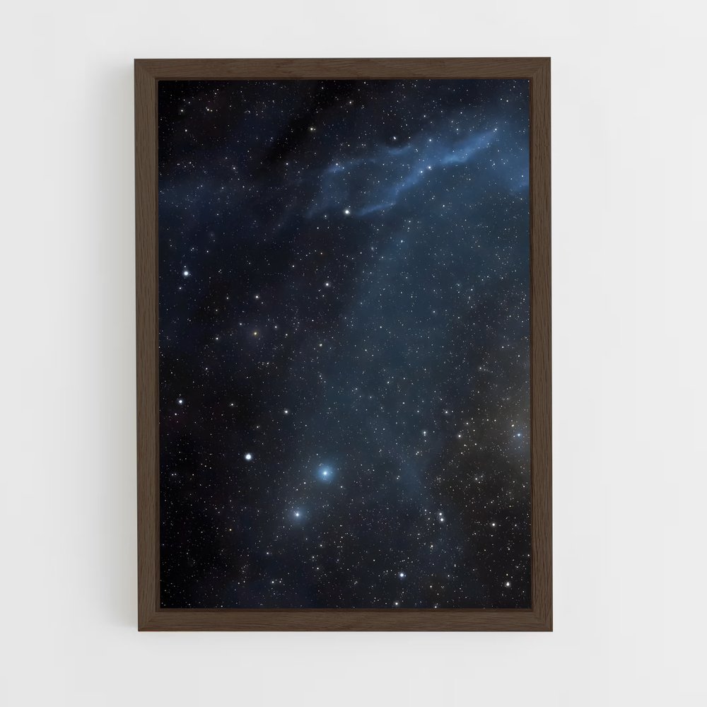 Poster Voie Lactée Étoilée – affiche Constellations (vue 5)