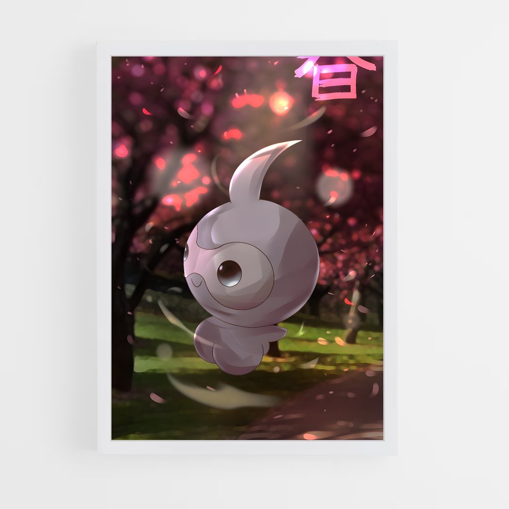 Poster Magie Rose – affiche Pokemon (vue 3)