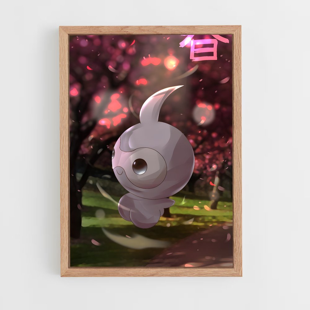 Poster Magie Rose – affiche Pokemon (vue 4)