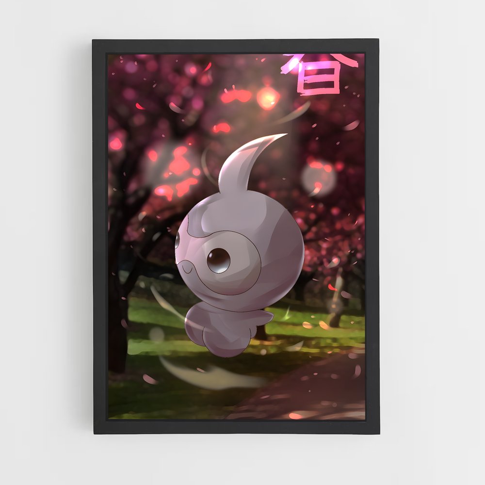 Poster Magie Rose – affiche Pokemon (vue 2)