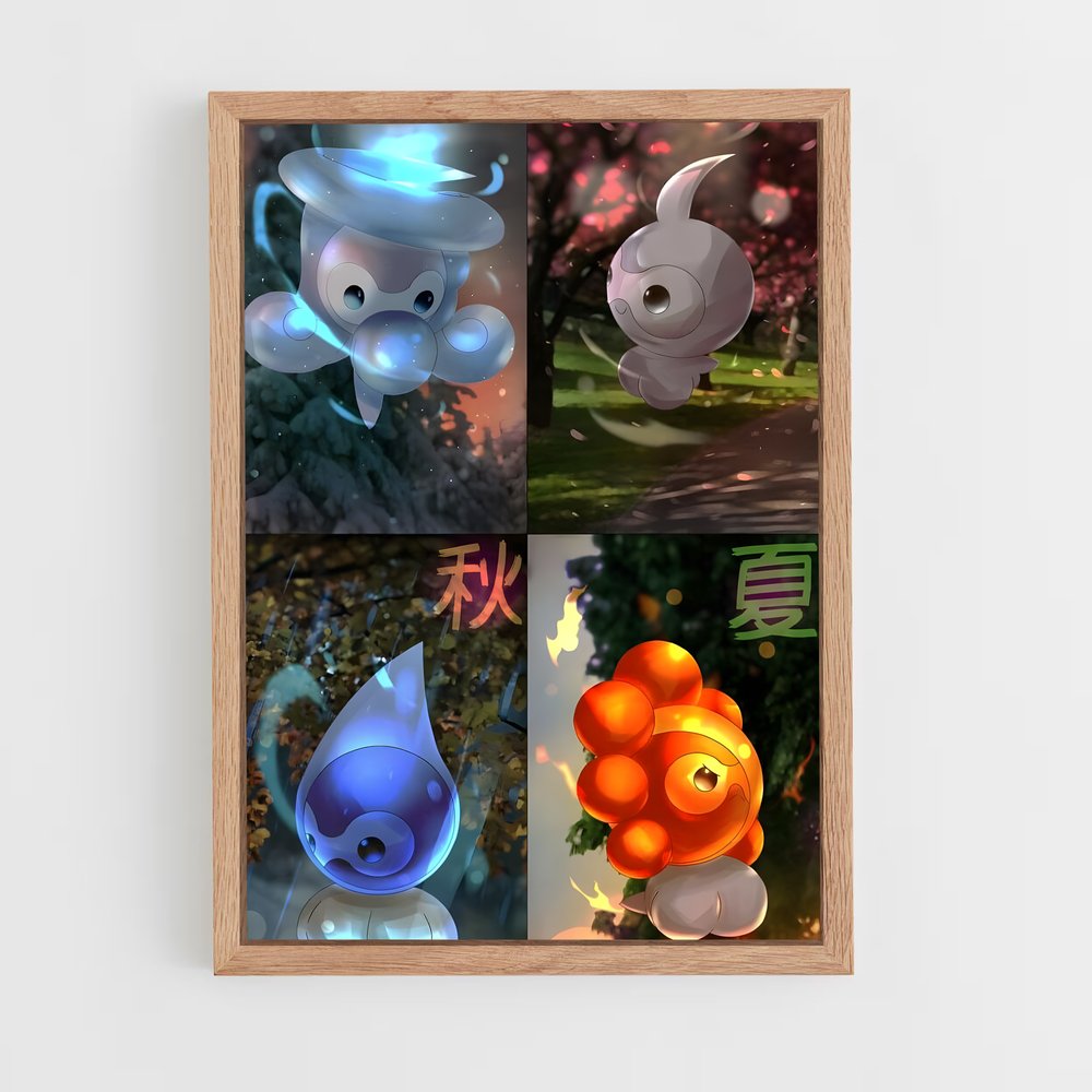 Poster Meme Pokémon – affiche Pokemon (vue 4)