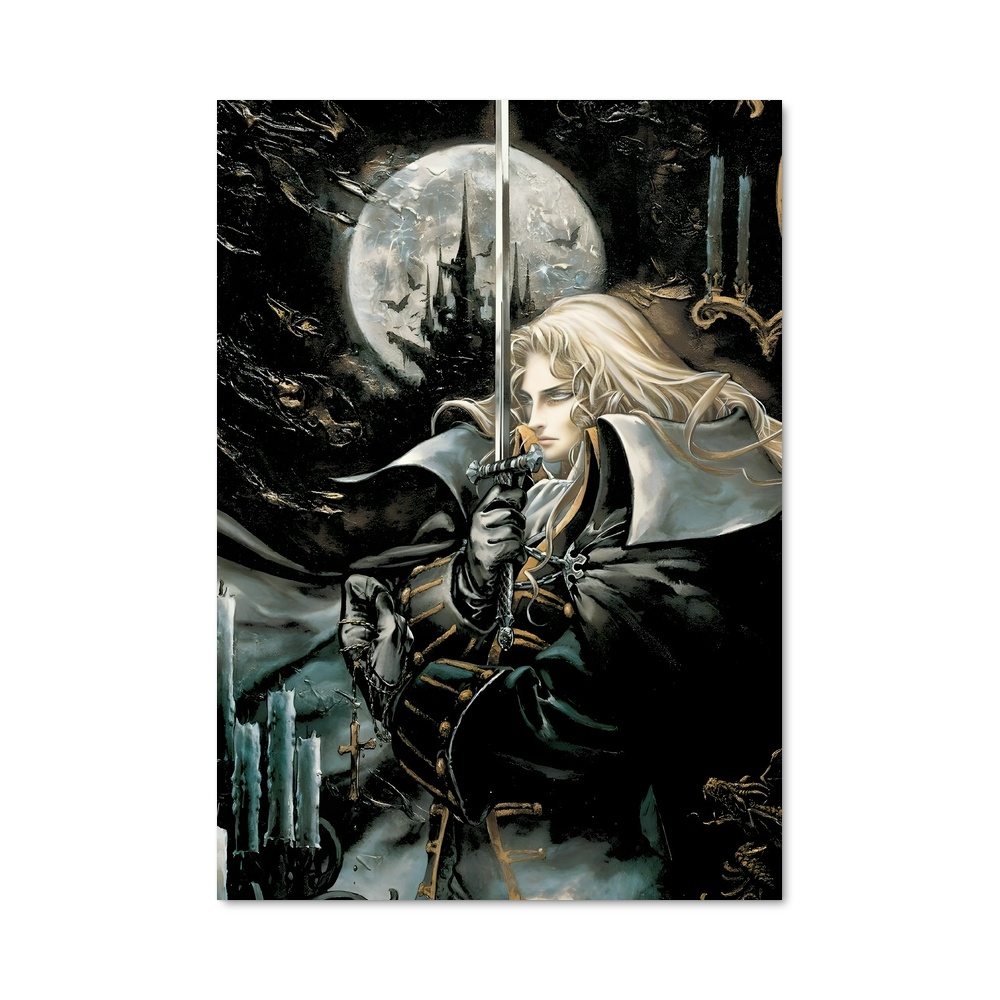 Poster Castlevania guerrier