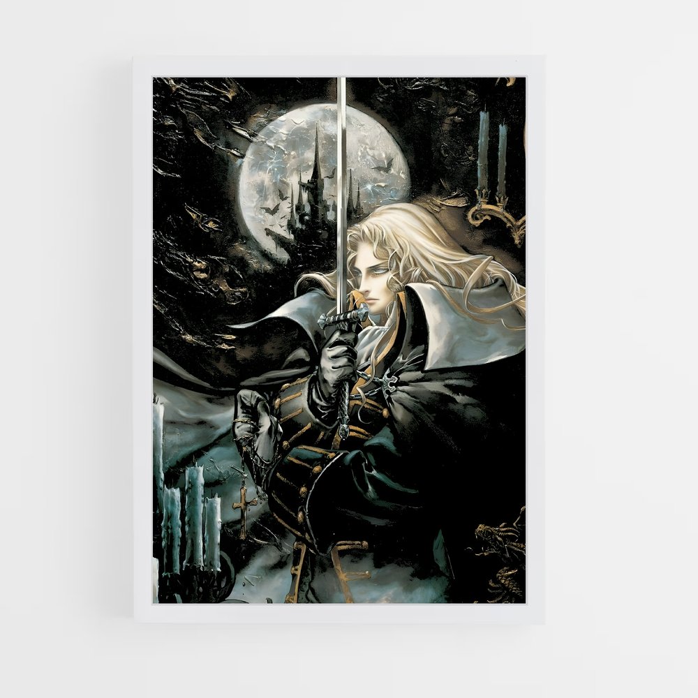 Poster Castlevania guerrier (vue 3)