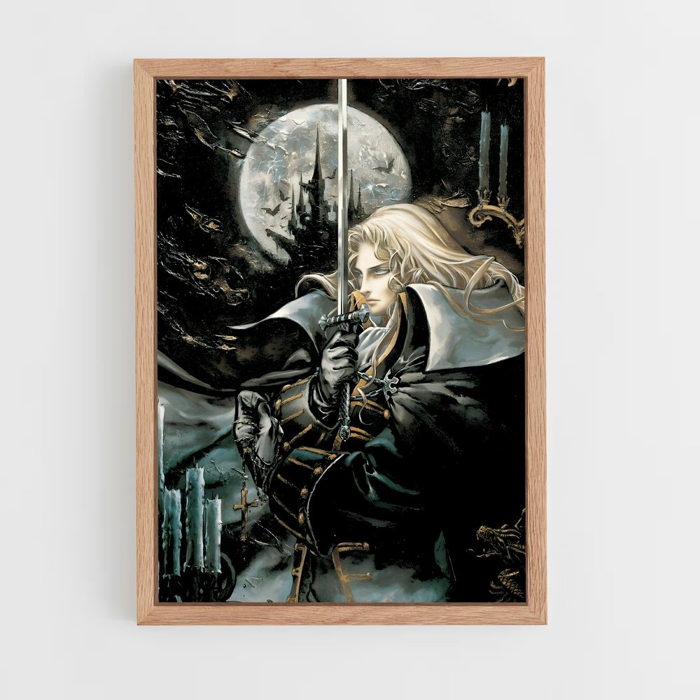 Poster Castlevania guerrier (vue 4)