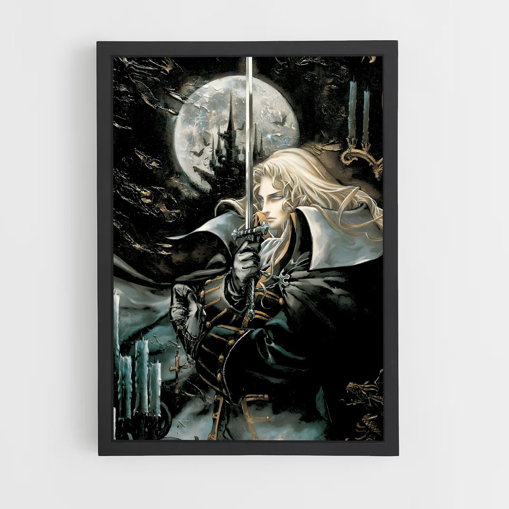 Poster Castlevania guerrier (vue 2)