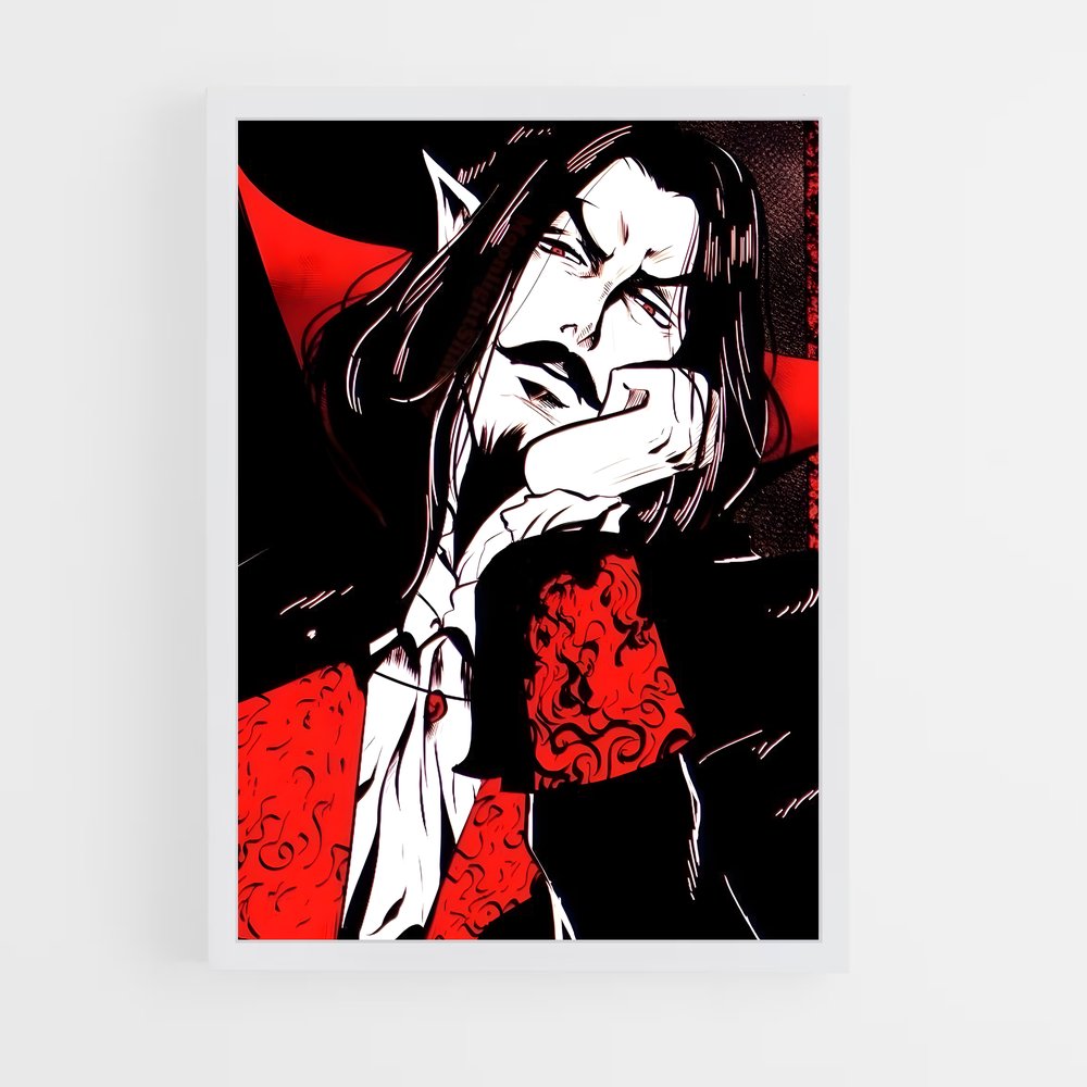 Poster L'Héritier de Dracula – affiche Castlevania (vue 3)
