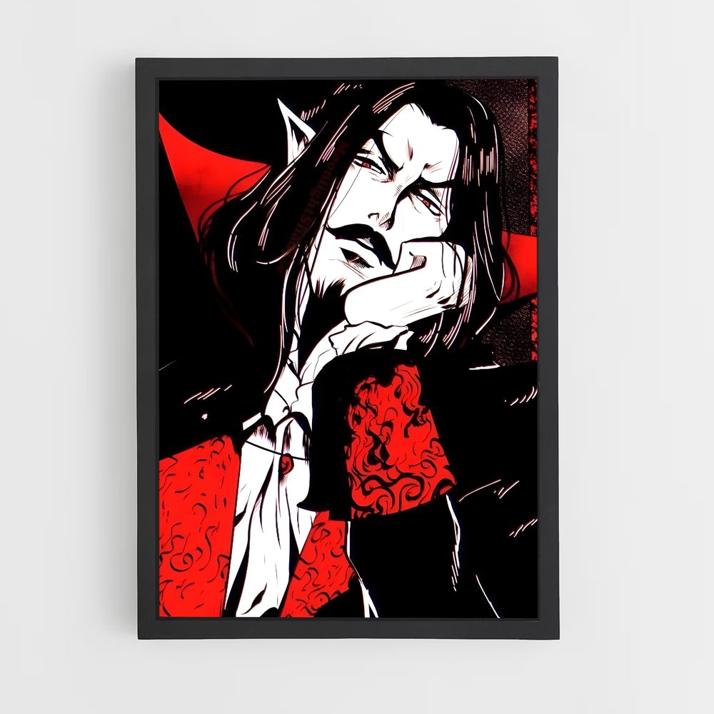 Poster L'Héritier de Dracula – affiche Castlevania (vue 2)