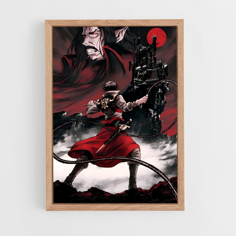 Poster L'Héritage de Dracula – affiche Castlevania (vue 4)