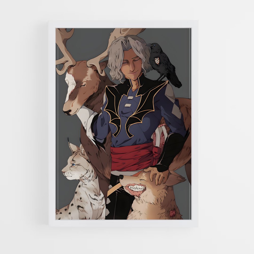 Poster Le Chasseur de Démons – affiche Castlevania (vue 3)