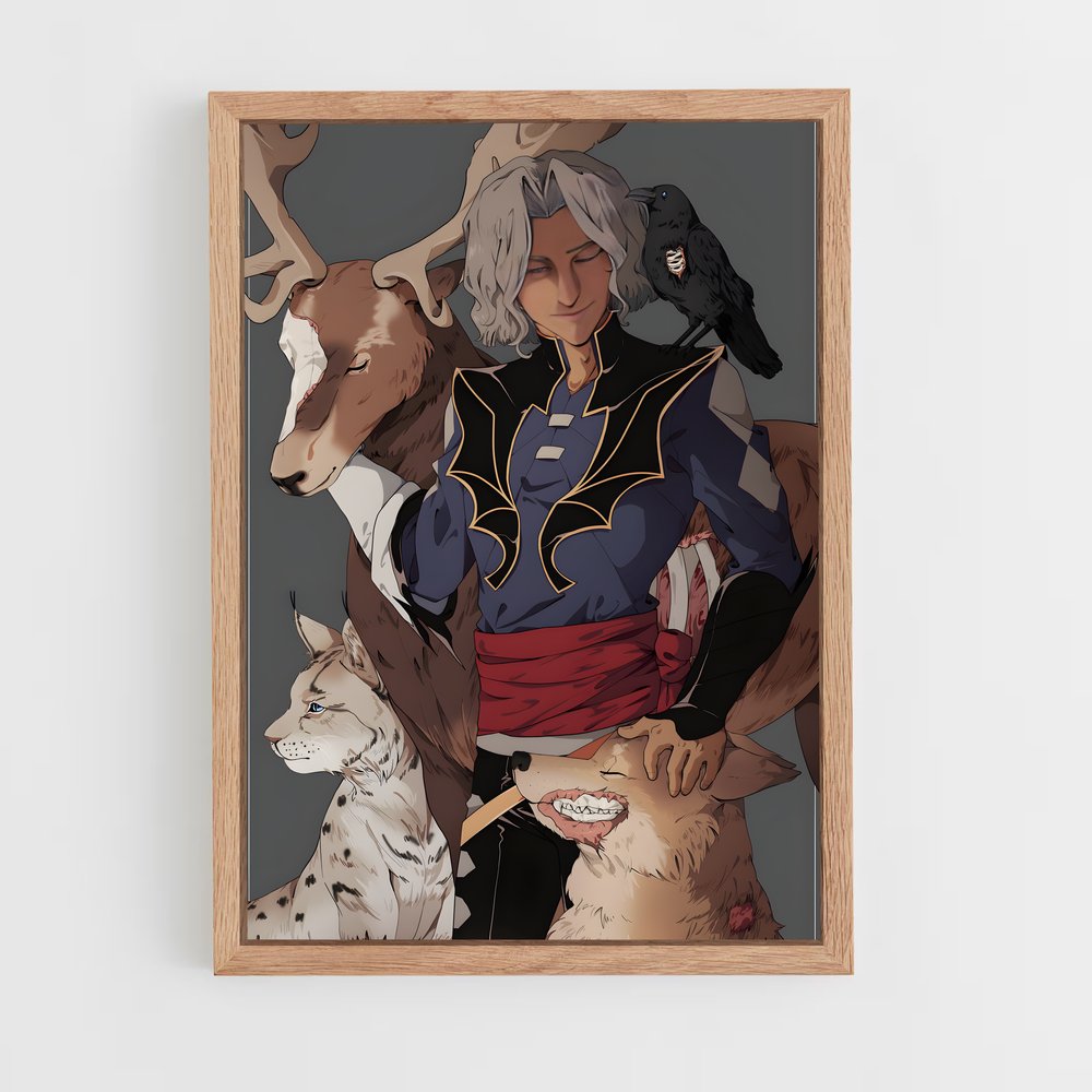 Poster Le Chasseur de Démons – affiche Castlevania (vue 4)