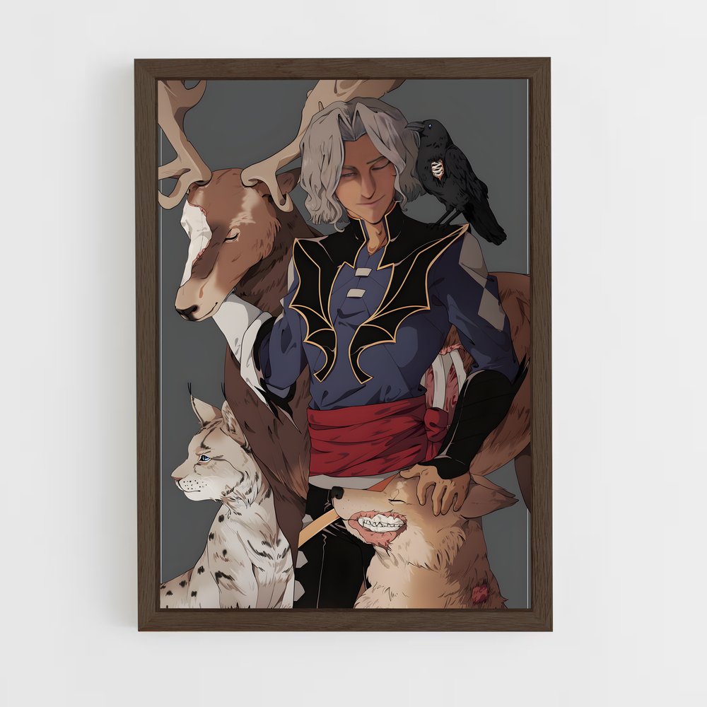 Poster Le Chasseur de Démons – affiche Castlevania (vue 5)