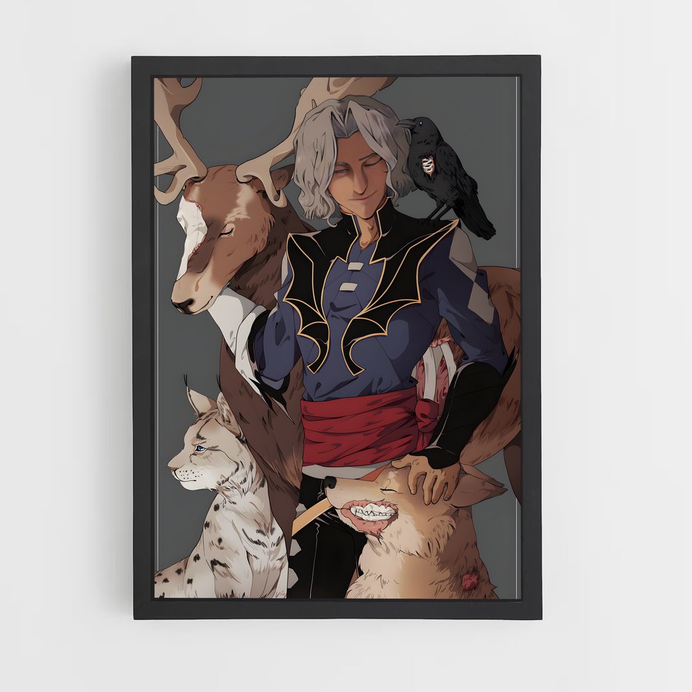 Poster Le Chasseur de Démons – affiche Castlevania (vue 2)
