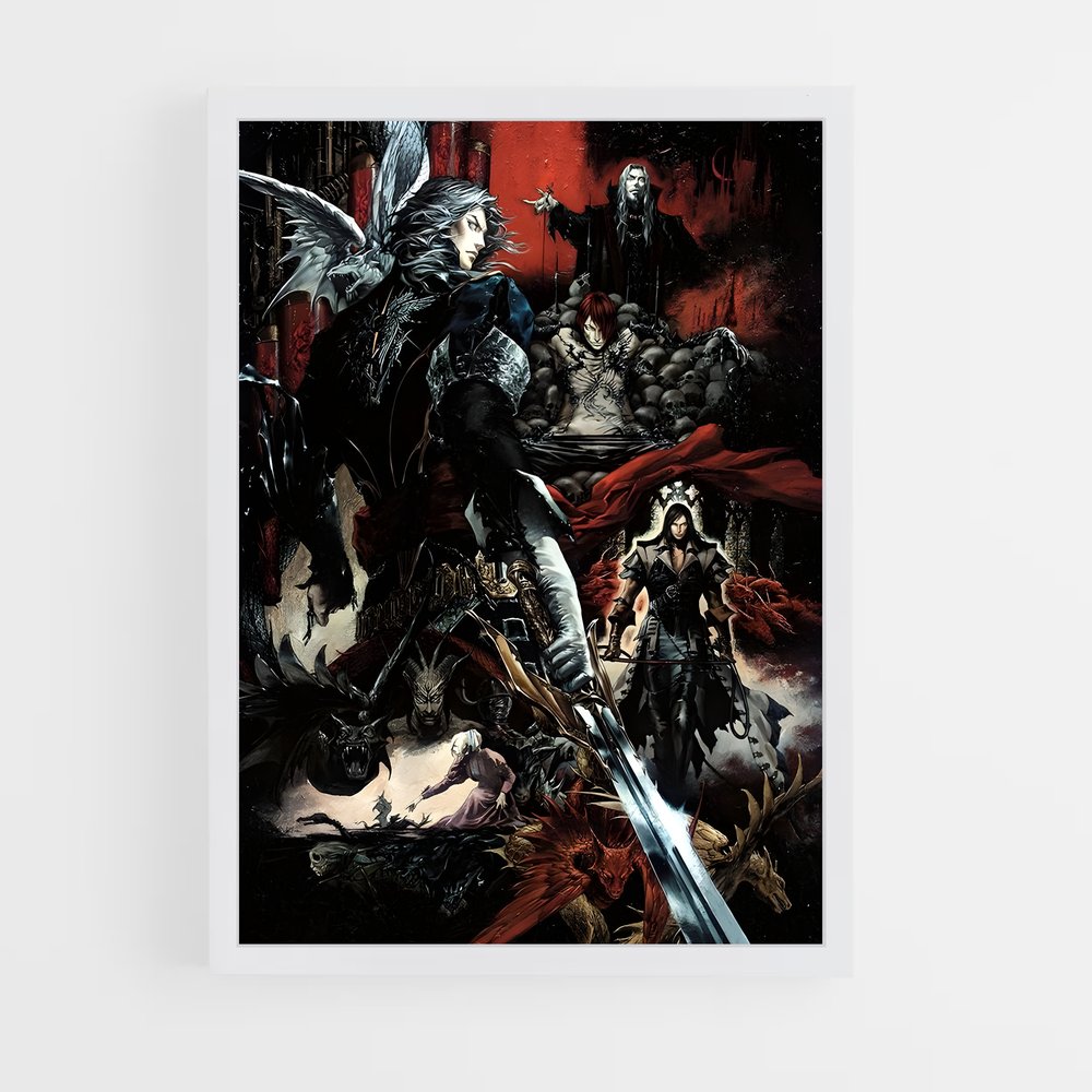 Poster Spawn des Ténèbres – affiche Castlevania (vue 3)