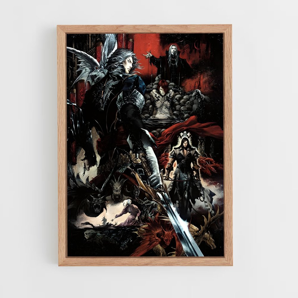 Poster Spawn des Ténèbres – affiche Castlevania (vue 4)