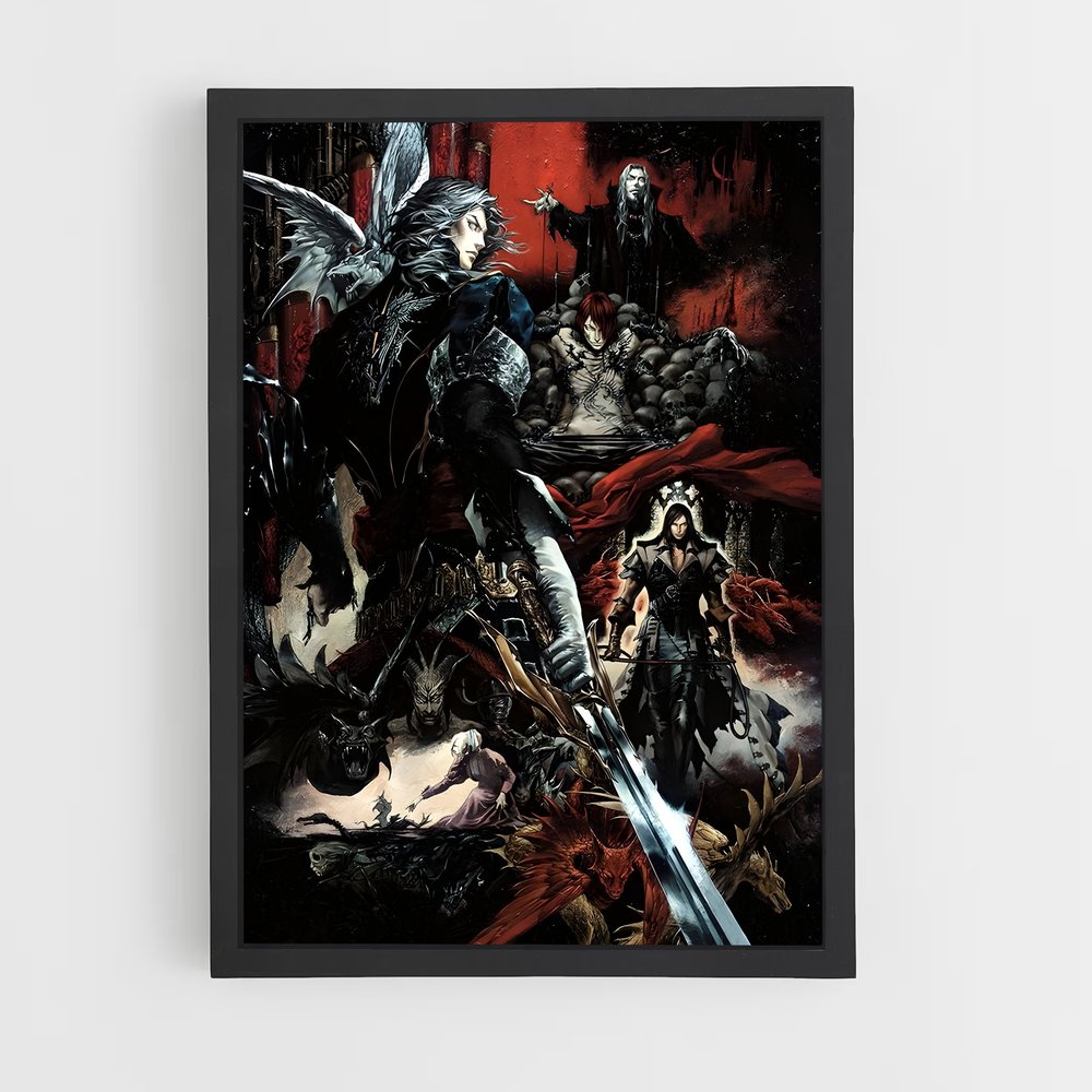 Poster Spawn des Ténèbres – affiche Castlevania (vue 2)